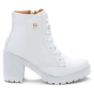 Bota coturno Feminina Sola Tratorada
