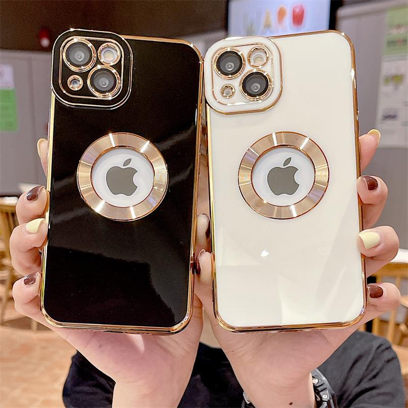 Capa De Celular Vazio De Silicone Luxo Revestimento Macio IPhone 11 12 13 Pro MAX X XS XR 7 8 Plus SE 2020 Capinha Antichoque