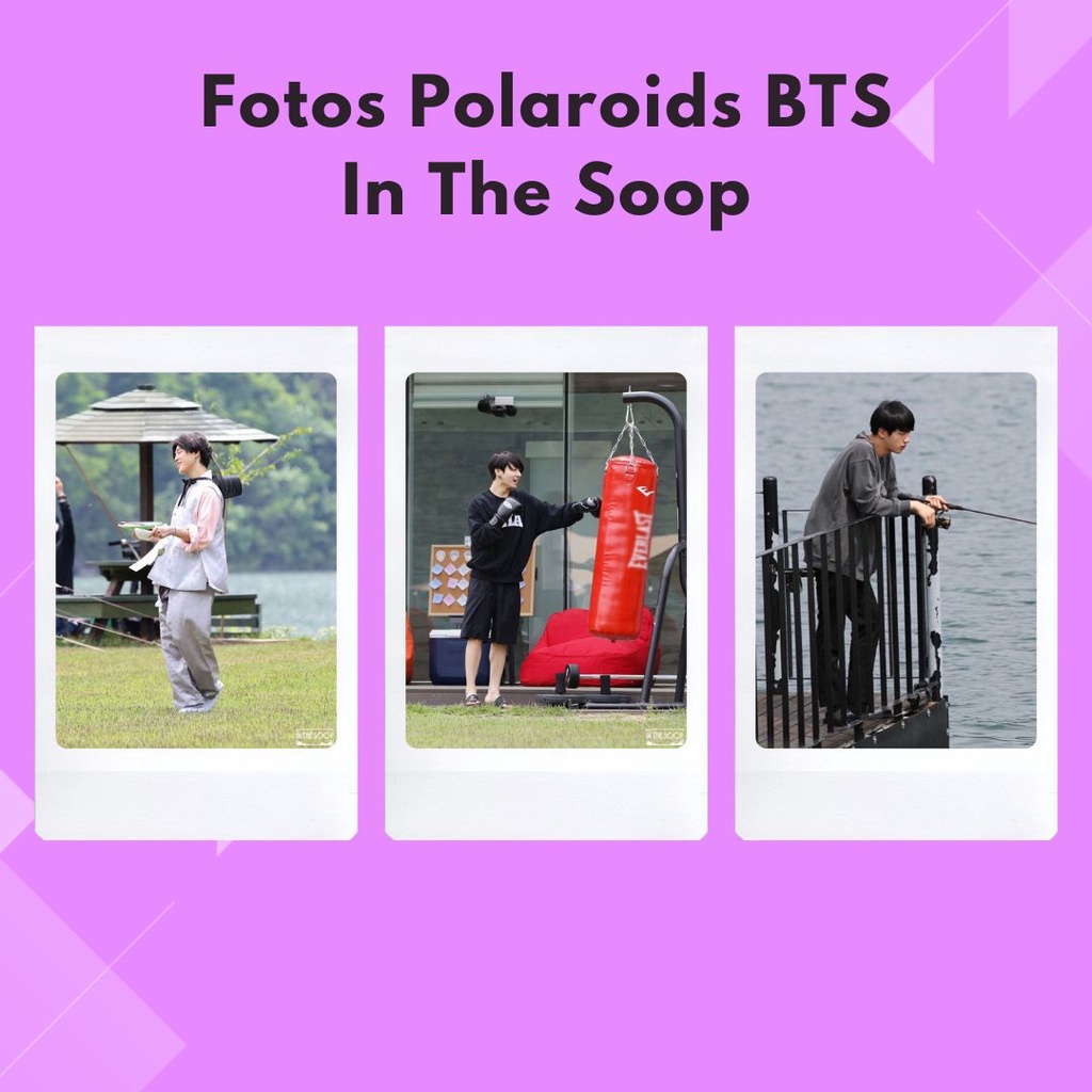20 Fotos Polaroid BTS In The Soop 1 e 2 Shopee Brasil
