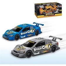 Carrinho Infantil modelo Stock Car Fricção - Usual Brinquedos