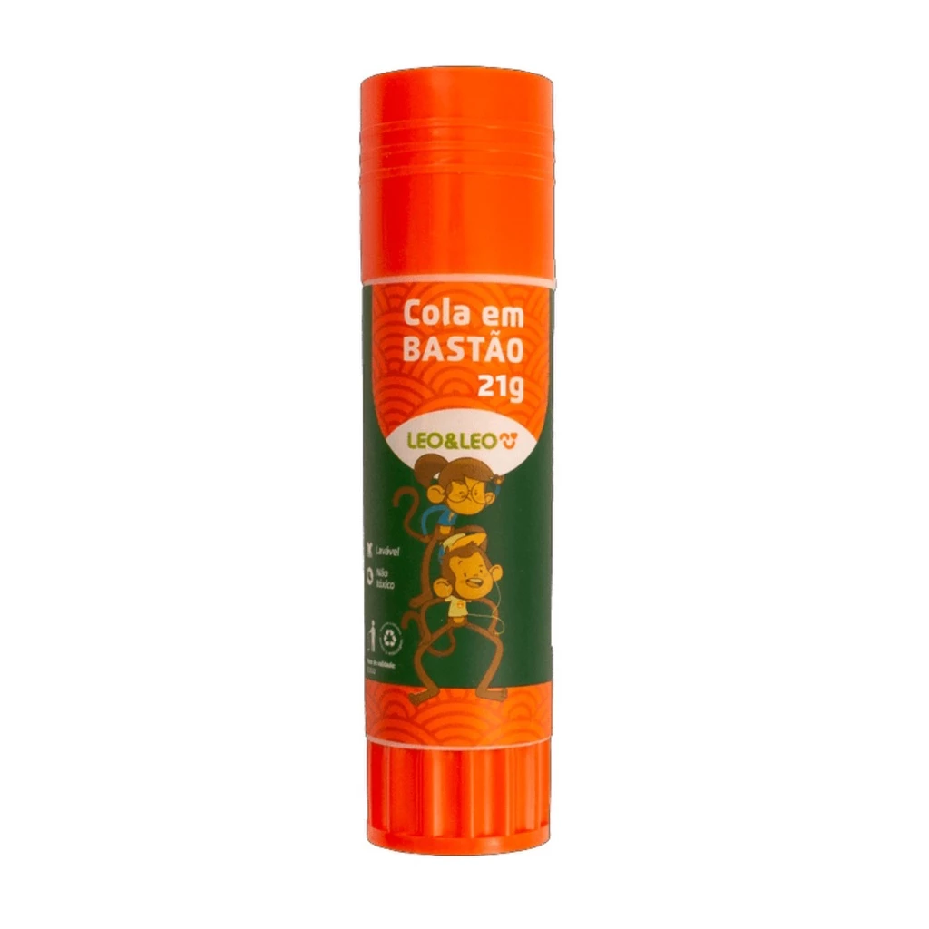 Cola bastão 21G secagem rápida Leo&Leo material escolar