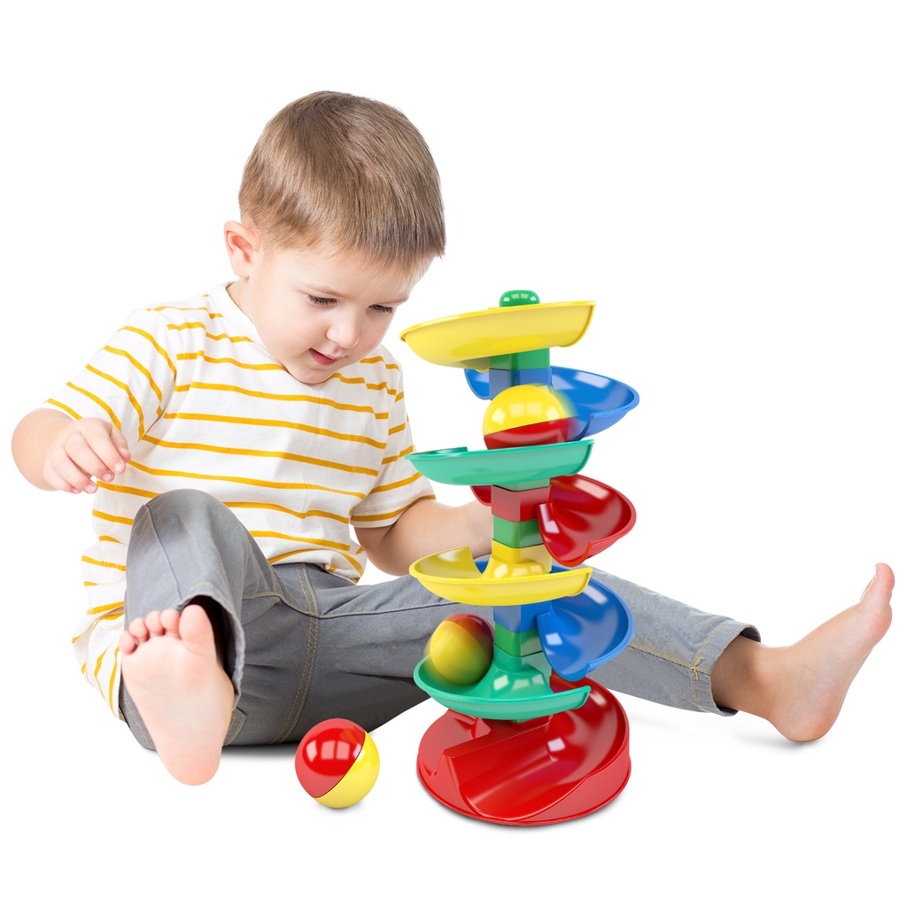Brinquedo Rola Bola Dismat Auxilia no Desenvolvimento Infantil