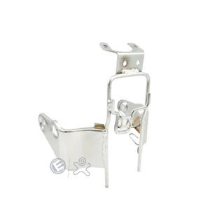 Suporte Farol (Aranha) Ybr 125 2000 2001 2002 2003 2004 2005 2006 2007 2008 Preta E Cromado Embus/Br Moto (1207) 5017-E 5018-E