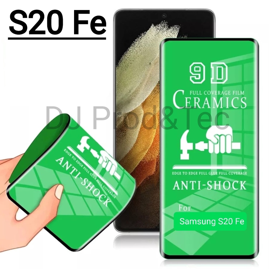 Película de Cerâmica 9D 3D para Samsug Galaxy S20 FE