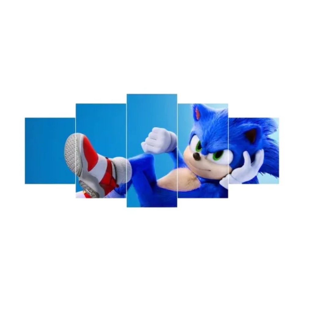 Jogo decorativo menino sonic