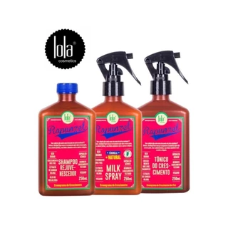 Lola Rapunzel Kit Completo Antiqueda Estimula Crescimento