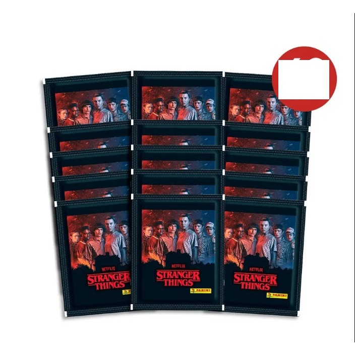 Kit 6 Envelopes Figurinhas Album Stranger Things Panini (30 figurinhas ...