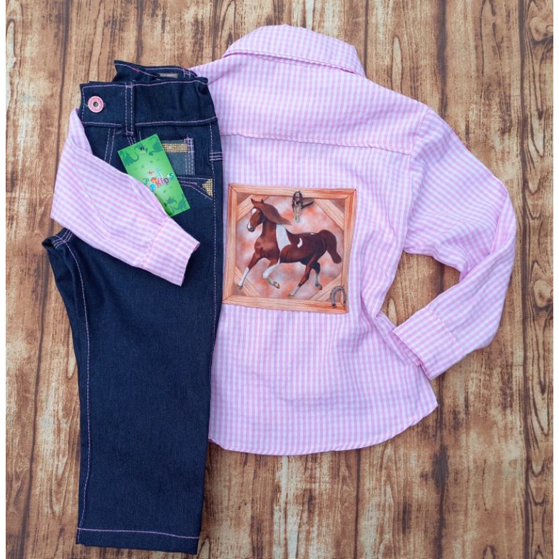 conjunto country feminino | Shopee Brasil
