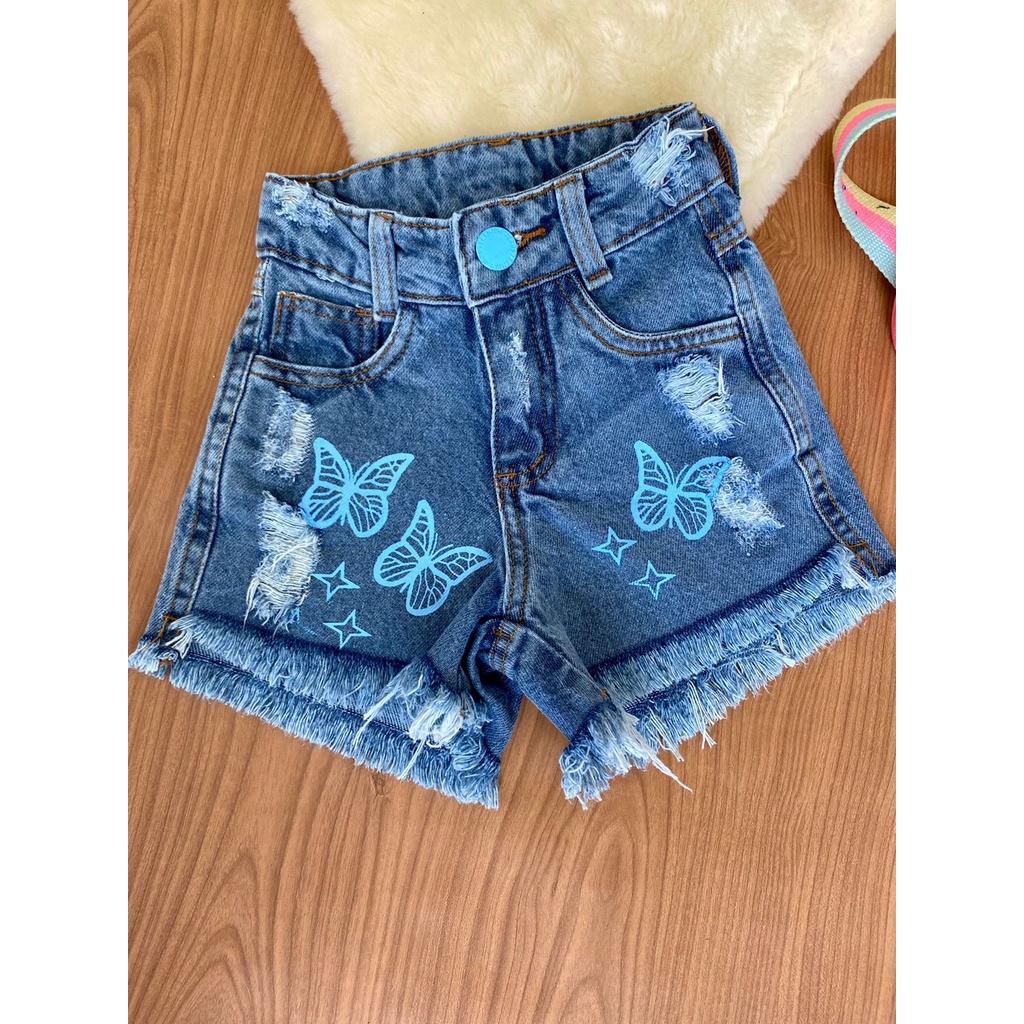 Short jeans tamanho 16 fashion