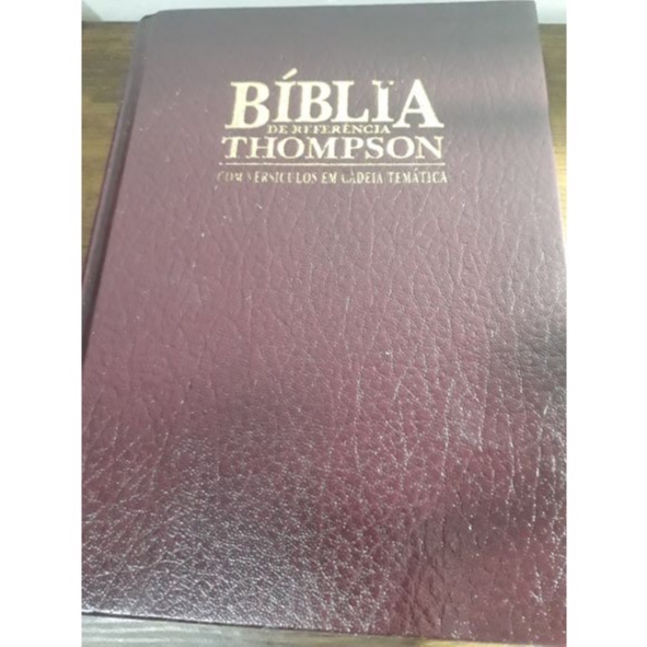 Bíblia De Referência Thompson com Versículos em Cadeia Temática