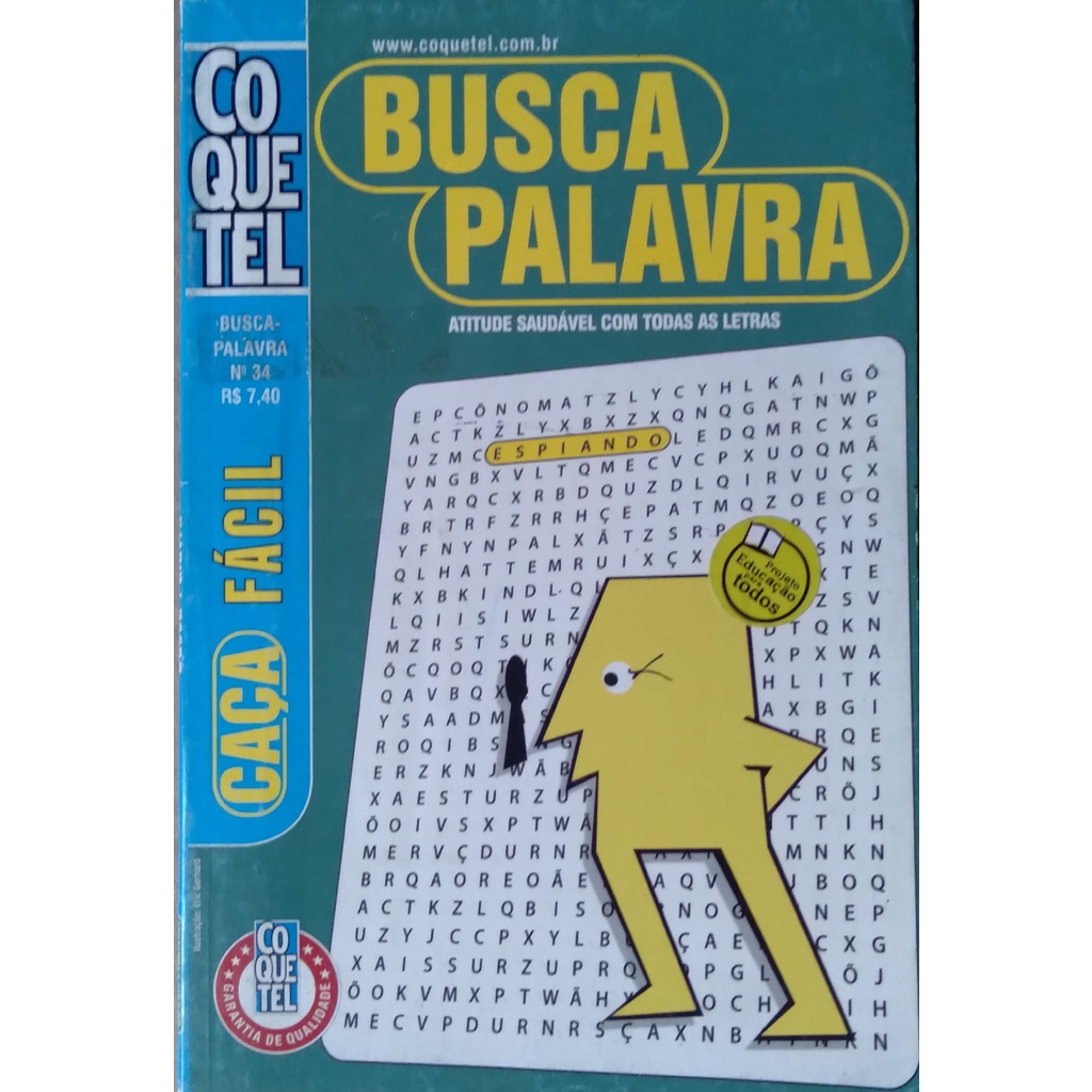 LIVRO COQUETEL CAÇA-PALAVRAS 31: Equipe Coquetel: 9788500501739:  : Books