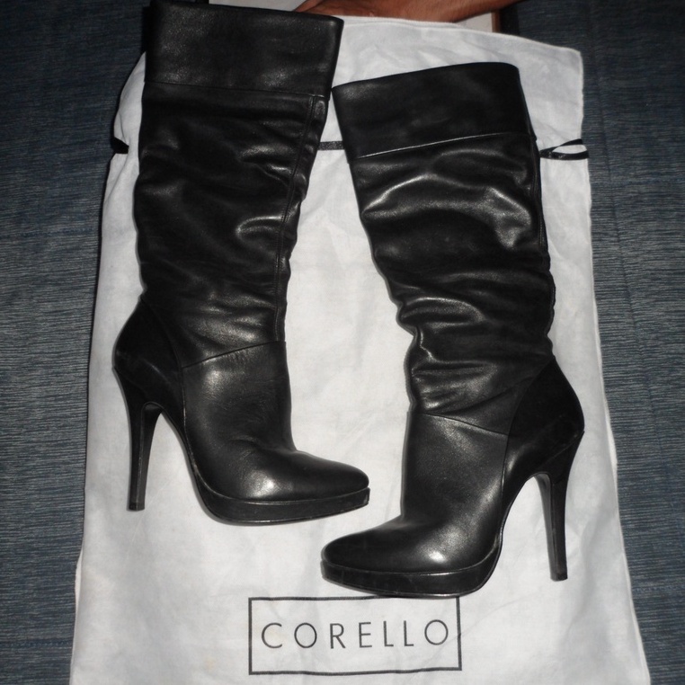 Bota best sale corello couro