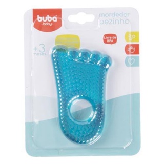 Mordedor De Agua Pezinho Baby Masageador De Gengiva - Buba