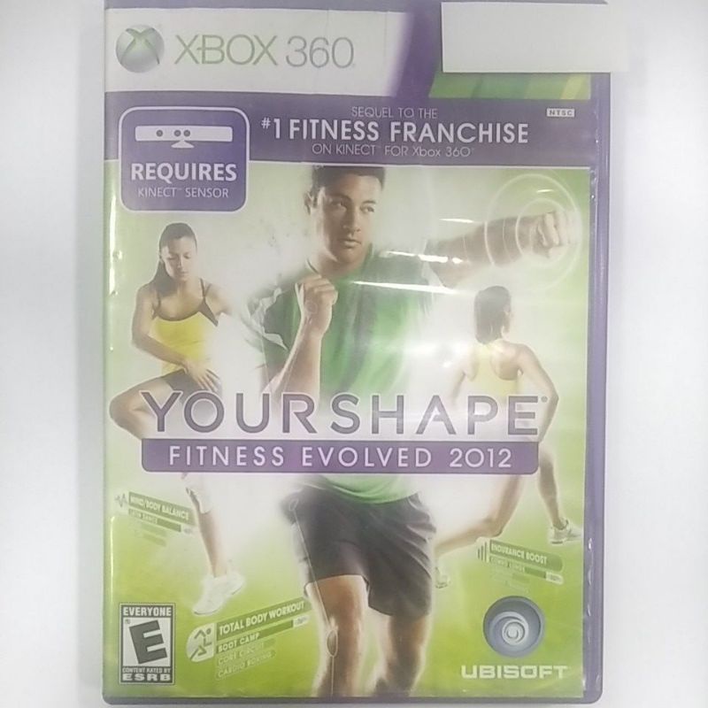 Kinect Your Shape Fitness Evolved 2012 Xbox 360 mídia física