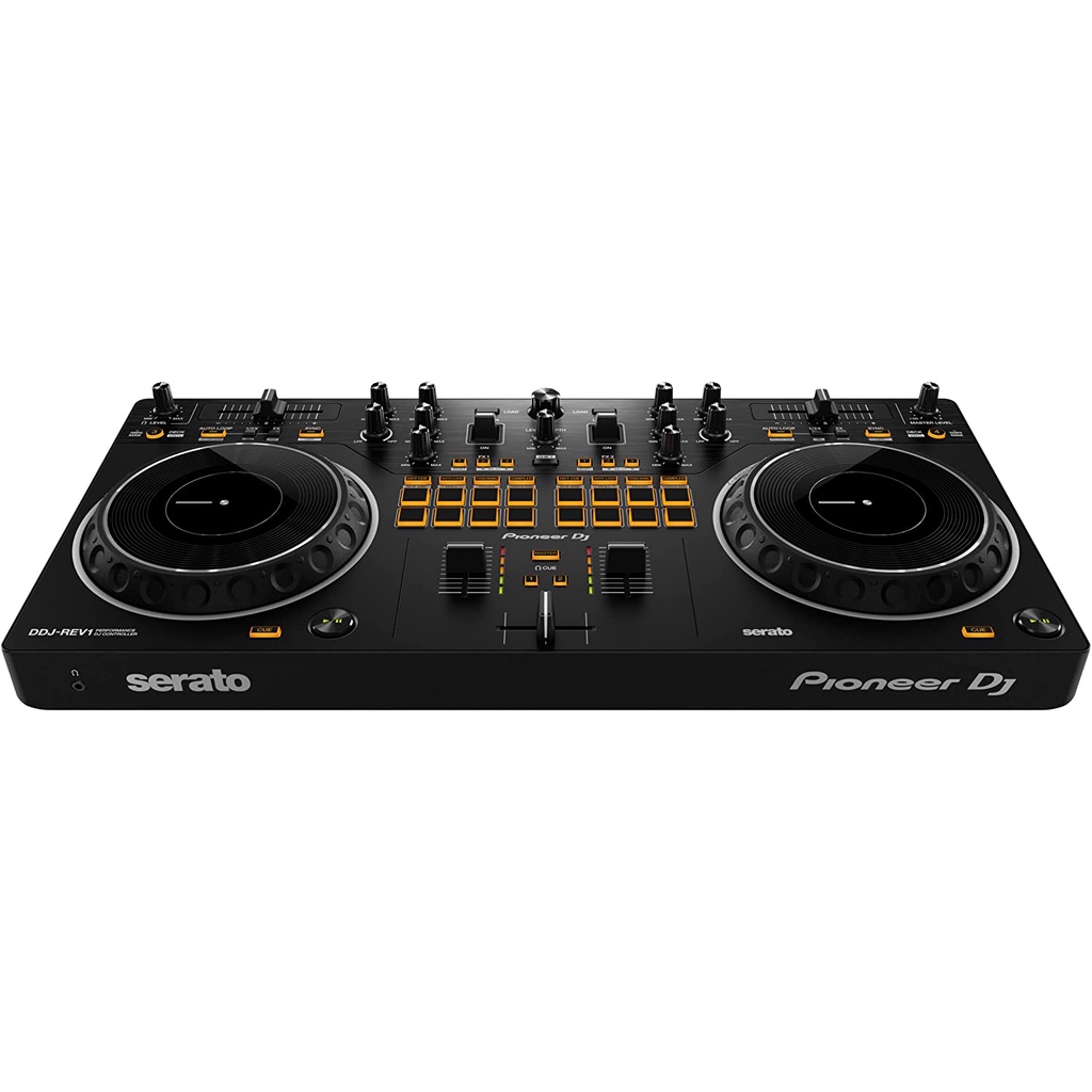 Pioneer Pro DJ Bundle with DDJ-REV1 + DM-40 Set + HDJ-X5