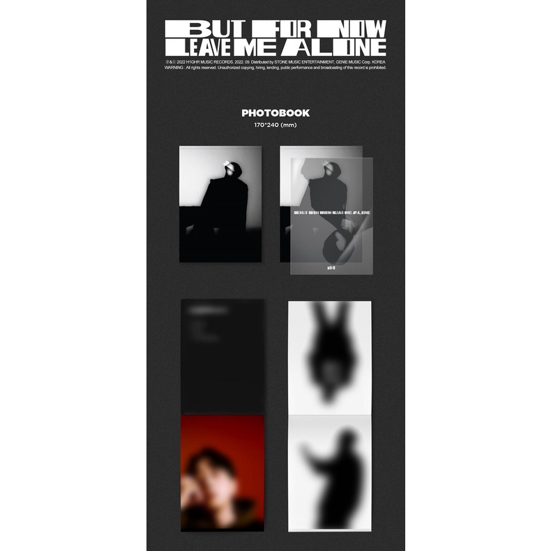 PH-1 [BUT FOR NOW LEAVE ME ALONE] 2nd Album | Shopee Brasil