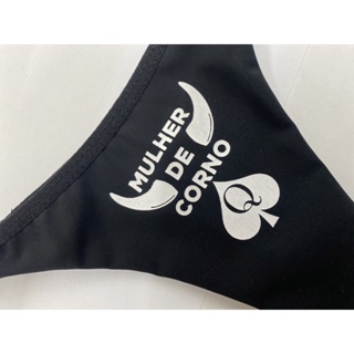 Calcinha Erótica preta, Hotwife, Swing, Cuckold, Hotgirl Putinha de