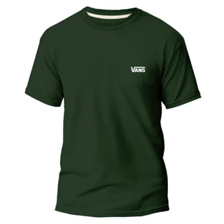 T-shirt com estampa à frente e atrás - Verde