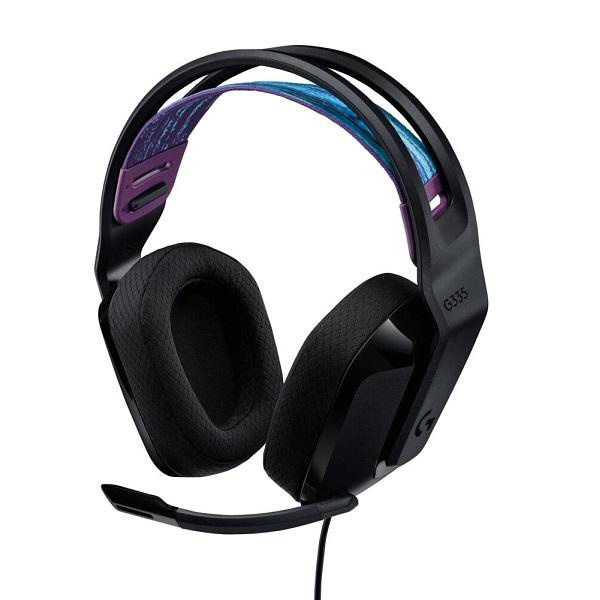 Fone Headset Gamer G335, Preto, 981-000977 LOGITECH G