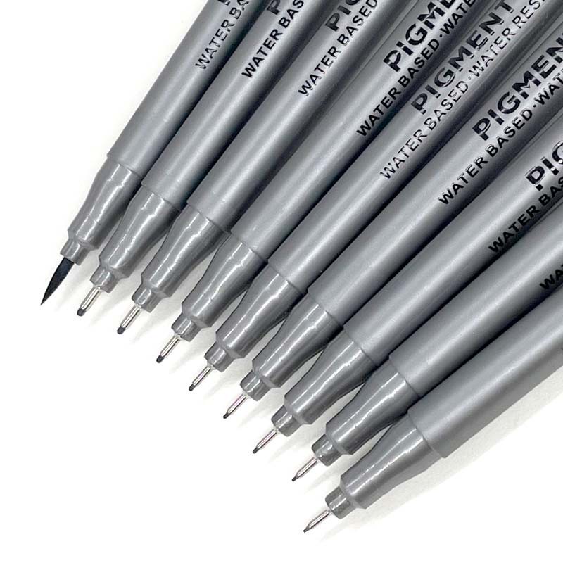 Caneta Marcadora Para Pintura À Prova D'água De Secagem Rápida/Canetas/Pincel De Escrita Journal Profissional 0,05mm A 1mm