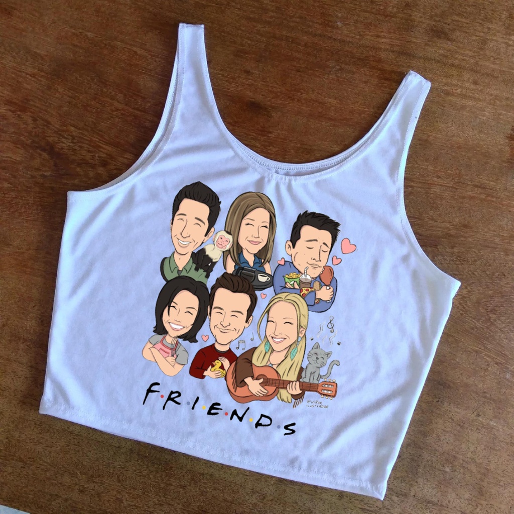 Cropped do Friends Turma - Feminino