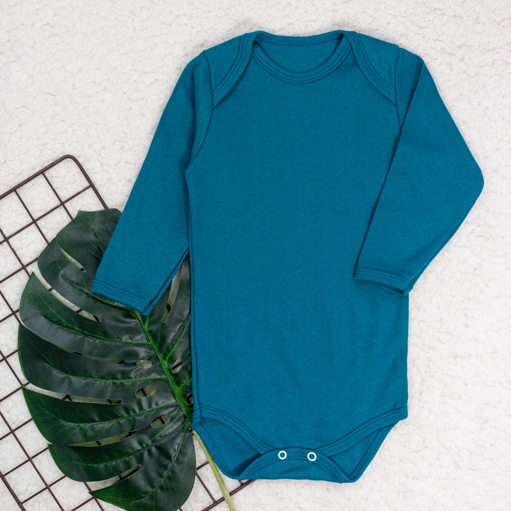 Body manga longa infantil ate 24 meses verde escuro Shopee Brasil