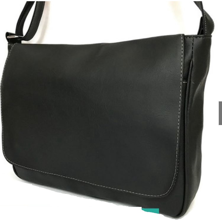 Bolsa Carteiro Pasta Tiracolo Masculino Couro Sintético