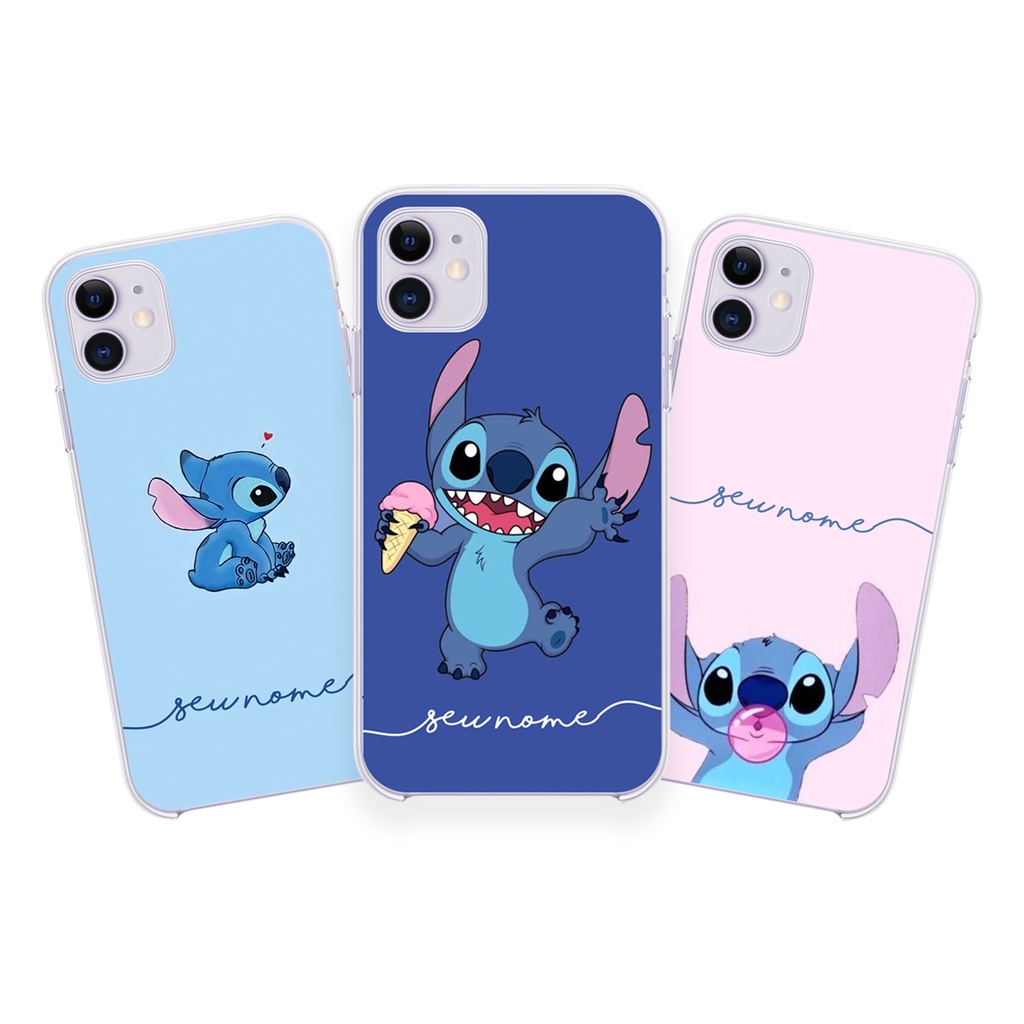 Capa Capinha Personalizada Com Nome Lilo Stitch