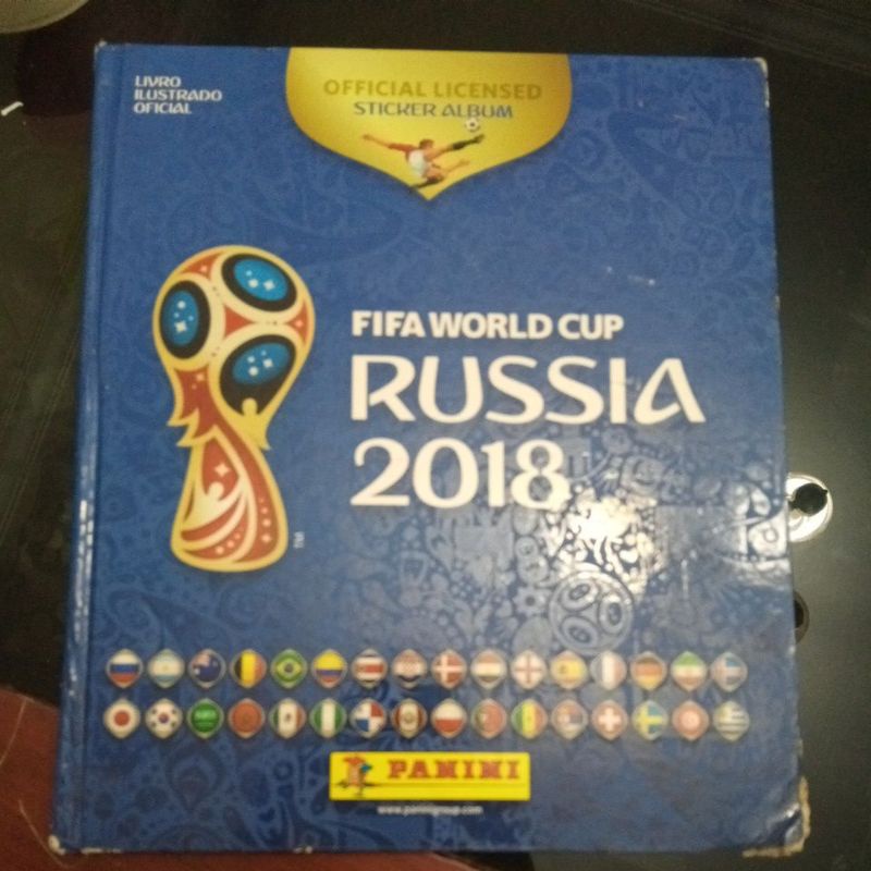 Album Copa 2018 - Capa Dura Russia