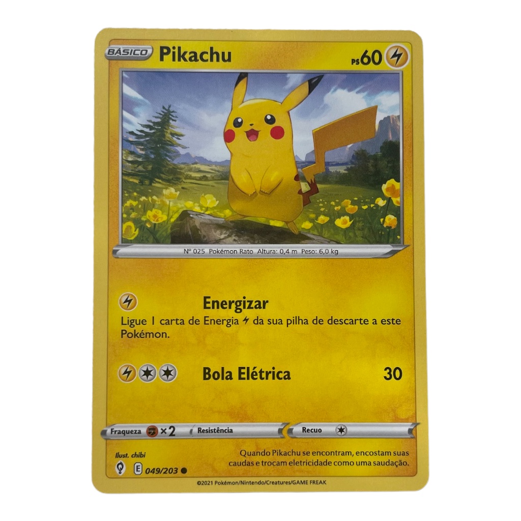 Cartas Pokemon Pikachu Originais Copag
