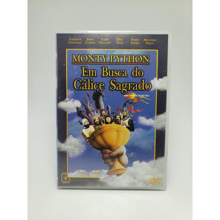 Dvd Filme Monty Python - Em Busca Do Calice Sagrado | Shopee Brasil