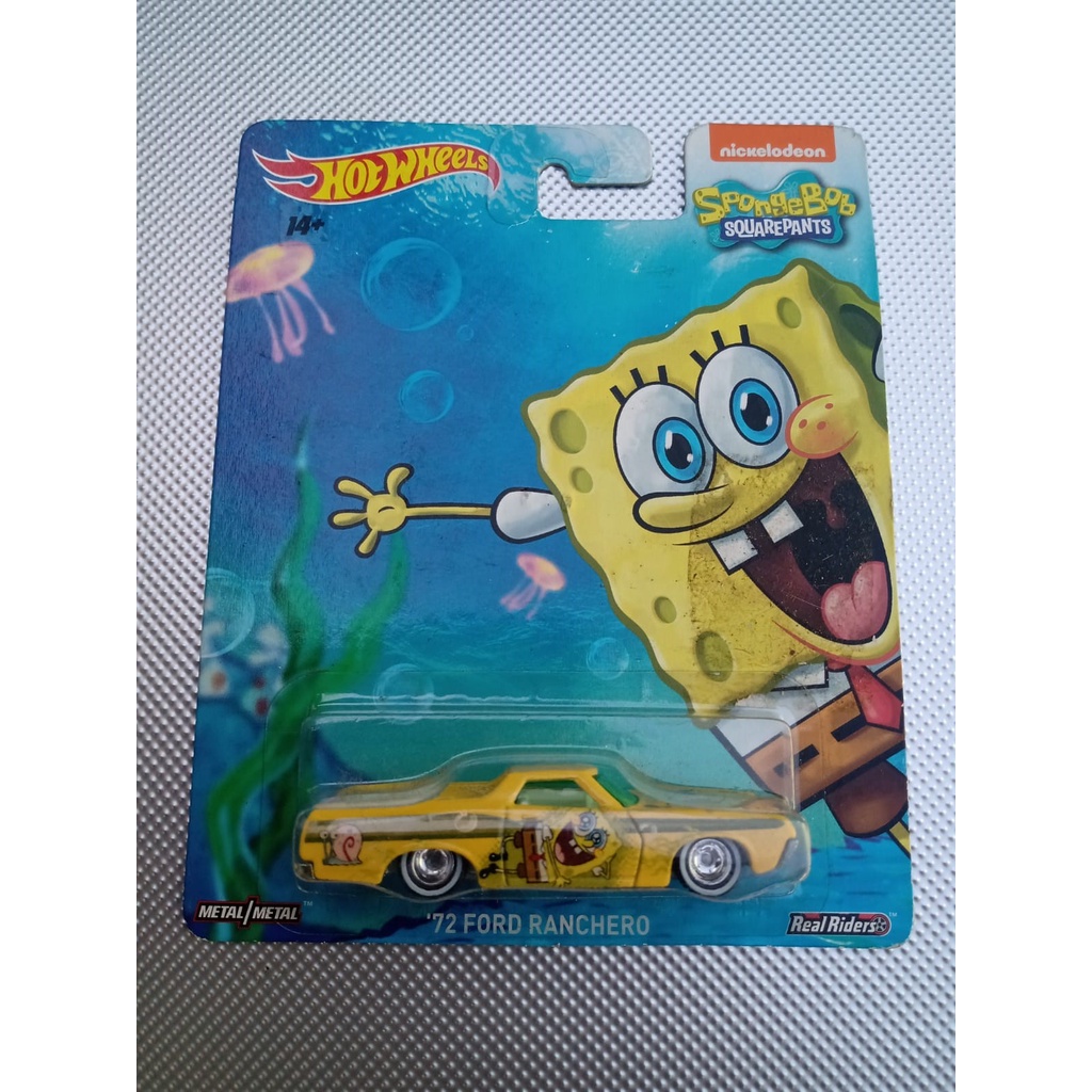 Hot Wheels Bob Esponja 72 Ford Ranchero Shopee Brasil