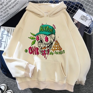 Moletom Canguru Algodão Unissex Caveira Crânio Streetwear Moda Style