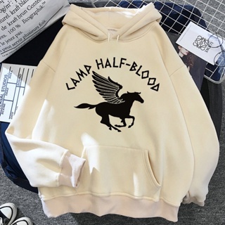 Moletom Canguru Algodão Unissex Percy Jackson Harajuku Moda Anime