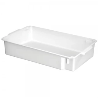 Kit Com 5 Caixa Organizadora Topa Tudo Gourmet Branca 11,5l S/ Tampa