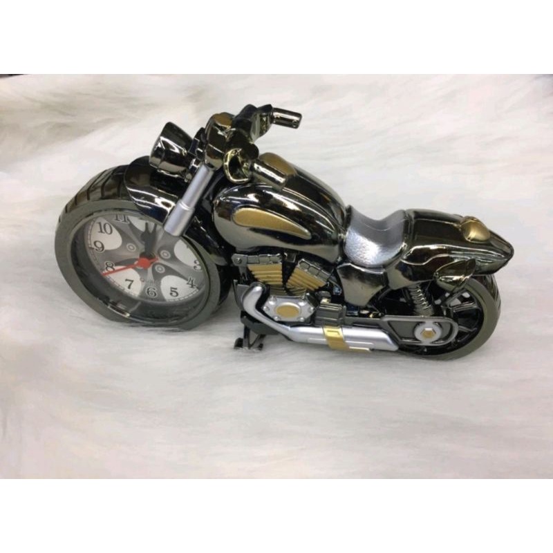 Relógio Despertador De Mesa Modelo Moto Para Decoração