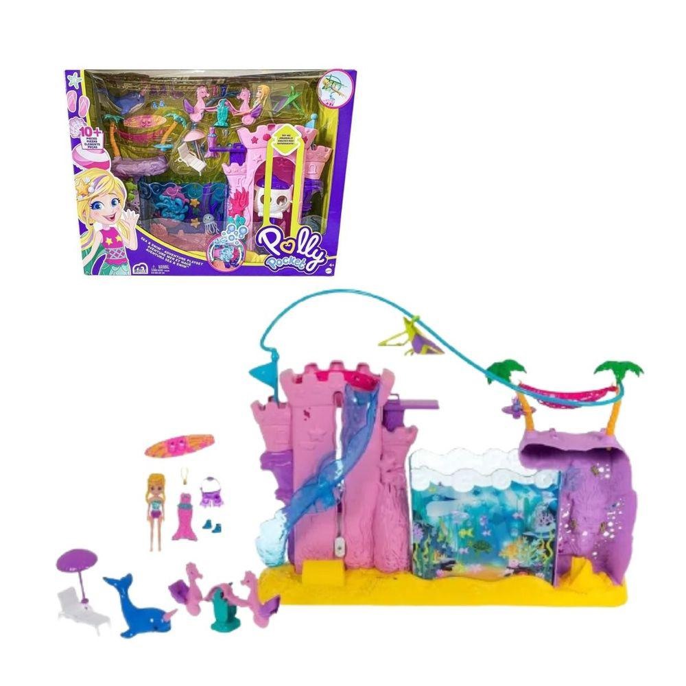 Polly Pocket Aventuras de Sereia, Mattel : .com.br