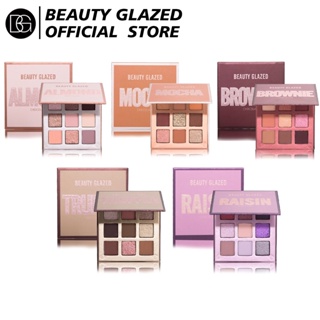 BEAUTY GLAZED [Novo Beleza 9 Paleta De Sombra Cintilante Matte Eyeshadow Cosméticos Maquiagem De Olhos