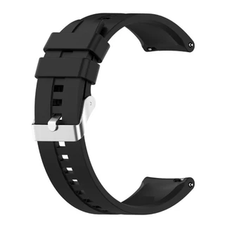 Pulseira 22mm Silicone Casual Compatível Com Relógio e Smartwatch com Pinos de Engate Rápido