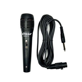 Microfone dinâmico Profissional de Mão com Fio 3m Karaokê CH0474