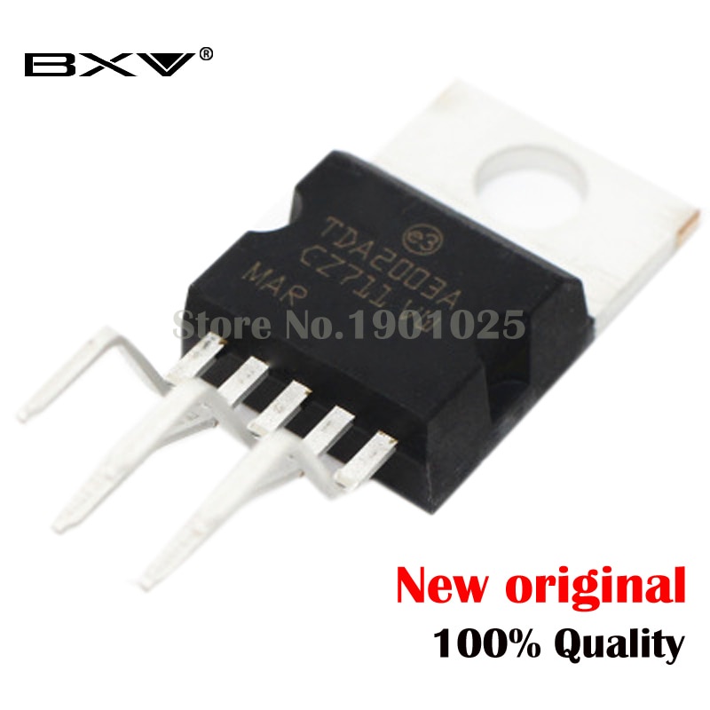 10pcs/lot TDA2003 TDA2003A TO-220 chip Amplificador De Fornecimento ...