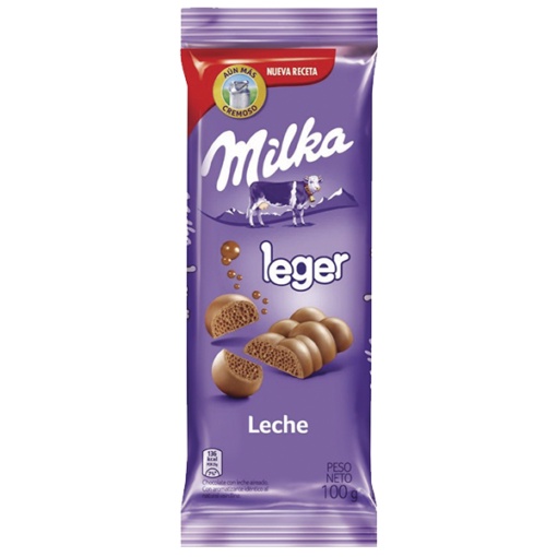 Chocolate Milka Leger - Alpine Milk 50g | Shopee Brasil