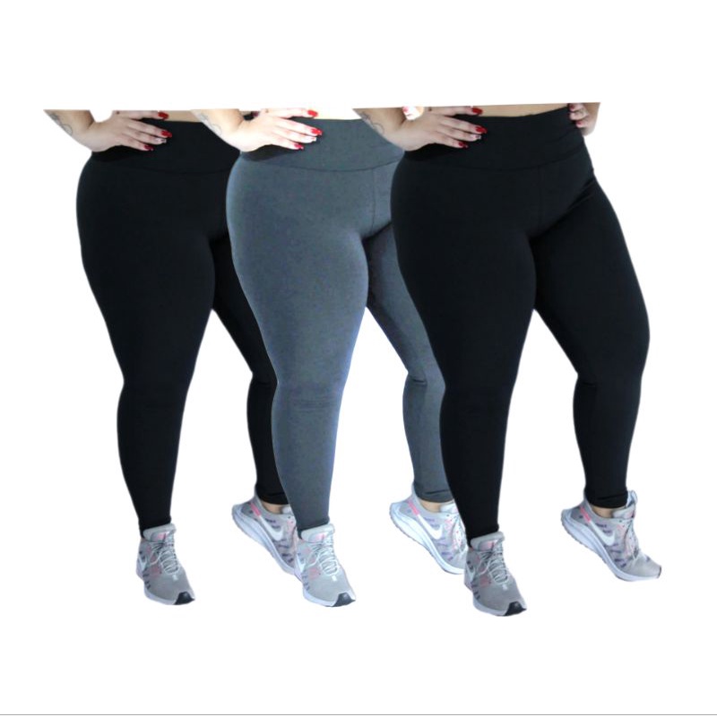 Legging plus best sale size atacado