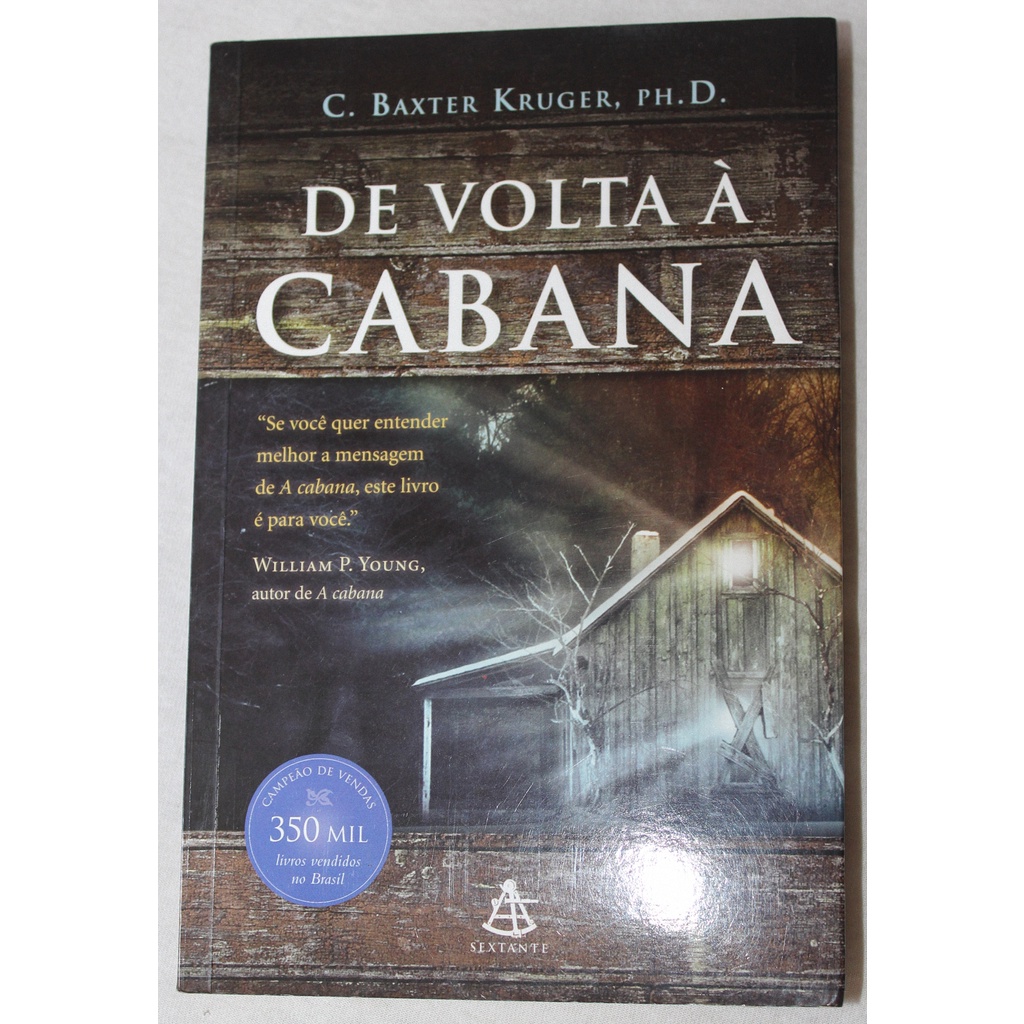 Livro De Volta A Cabana C. Baxter Kruger Shopee Brasil