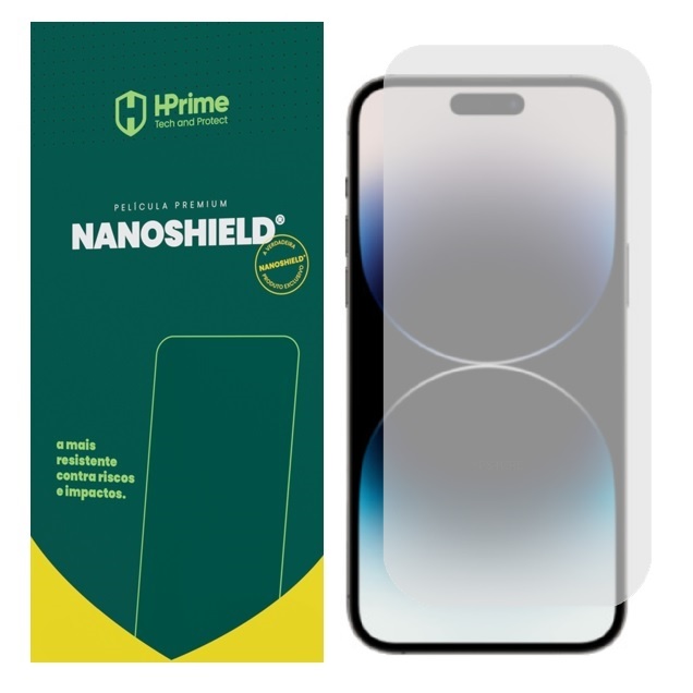 Película Hprime Para iPhone 14 / 14 Pro / 14 Plus / 14 Pro Max Nanoshield®