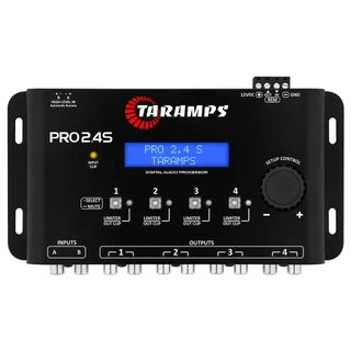 Processador de Áudio Digital Taramps Pro 2.4S Equalizador