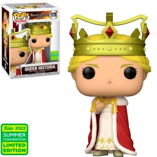 FUNKO POP ATTACK ON TITAN - QUEEN HISTORIA 1170 (SDCC 2022) NOVO ORIGINAL em Oferta na Shopee