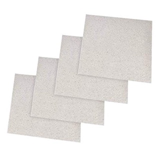 Kit com 50 Placa Mica de Microondas Universal - 14 x 14 para todos os modelos.