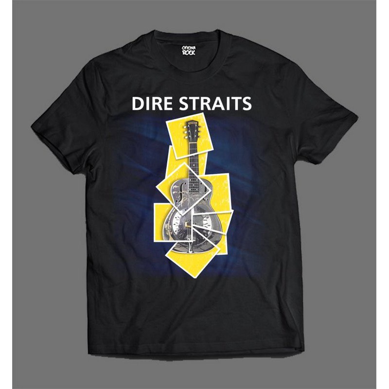 Camiseta Dire Straits Oficina do Rock useforte Shopee Brasil
