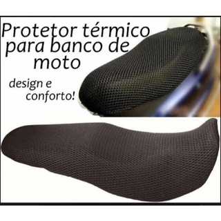 Capa Protetora Banco De Moto Térmica Durável Preta Nylon em Oferta na Shopee